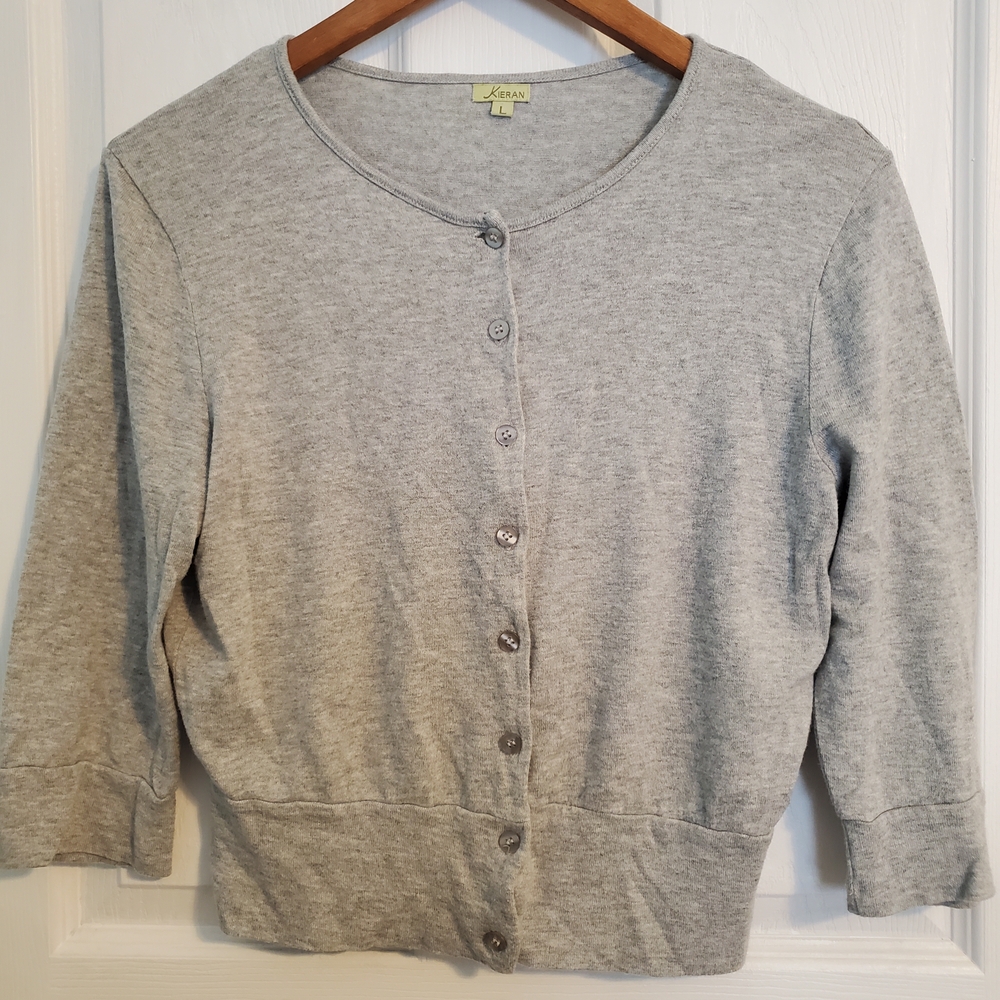 Kieran | Gray Women's Cardigan Sweater